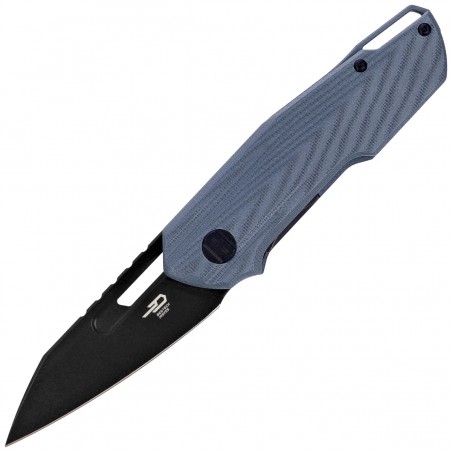 Nóż składany Bestech Toddler Blue G10, Black PVD 14C28N by Maciej Torbé (BG64E)