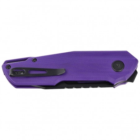 Nóż składany Bestech Toddler Purple G10, Black PVD 14C28N by Maciej Torbé (BG64D)