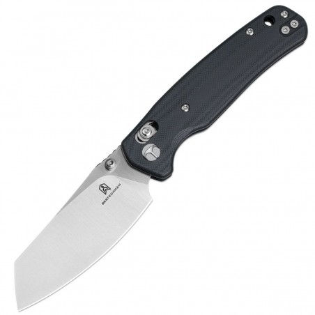Nóż składany Bestechman Cicada's Wing Black G10, Stonewashed 10Cr15MoV (BMK06I)