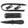 Nóż nurkowy FOX Tekno Military / Black Blade (643/11)