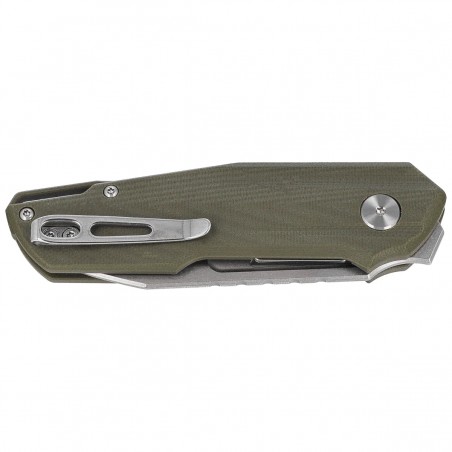 Nóż składany Bestech Toddler OD Green G10, Satin / Stonewashed 14C28N by Maciej Torbé (BG64B)