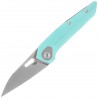 Nóż składany Bestech VK-Void Aqua G10, Satin / Bead Blasted Stonewashed MagnaCut by Vulpex Knives (BG63B)