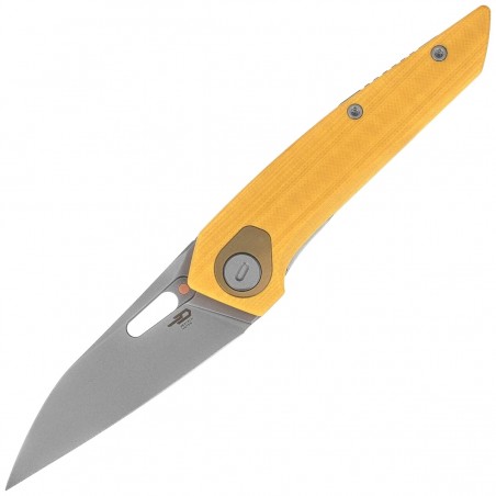 Nóż składany Bestech VK-Void G10 Yellow G10, Bead Blasted MagnaCut by Vulpex Knives (BG63A)