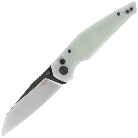 Nóż składany Bestech Snakebird Transparent G10, Satin / Black PVD 14C28N (BG58D)