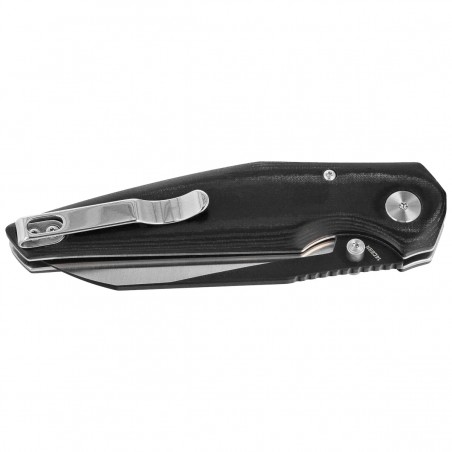 Nóż składany Bestech Snakebird Black Micarta, Satin / Black PVD 14C28N (BG58B)