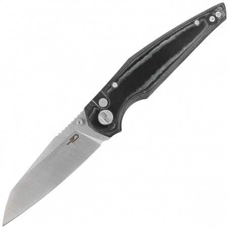 Nóż składany Bestech Snakebird Green Micarta, Stonewashed / Satin 14C28N (BG58A)