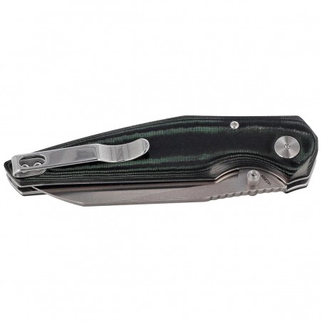 Nóż składany Bestech Snakebird Green Micarta, Stonewashed / Satin 14C28N (BG58A)