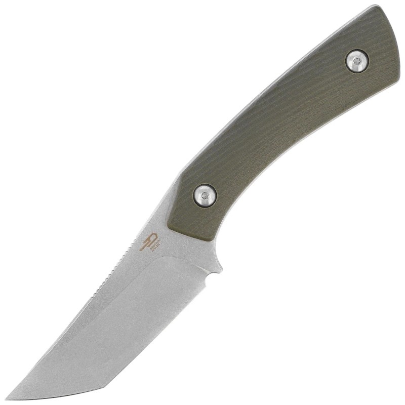 Nóż Bestech Step Green G10, Stonewashed D2 by Denis Simonutti (BFK06B)