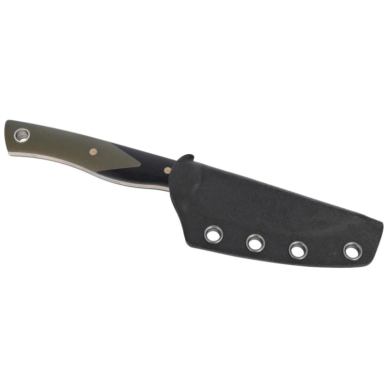 Nóż Bestech Heidi Blacksmith 1 Black / Green G10, Satin D2 by Heidi (BFK01A)