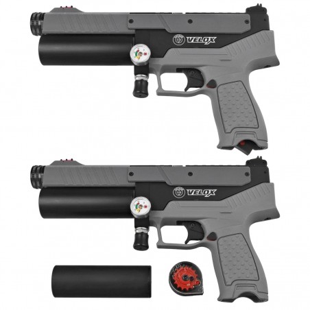 Pistolet wiatrówka Semi Auto PCP Hatsan Velox Grey 4.5 mm