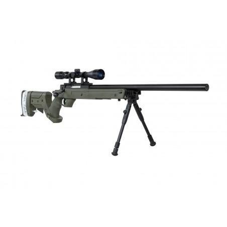Karabin snajperski ASG WELL MB05DG Oliwkowy