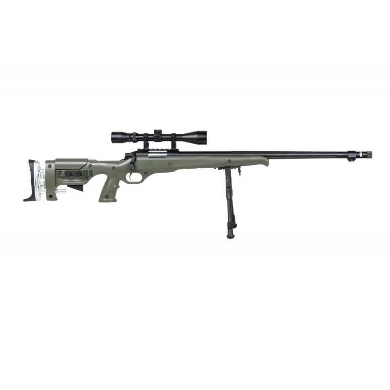 Karabin snajperski ASG WELL MB12DG Oliwkowy