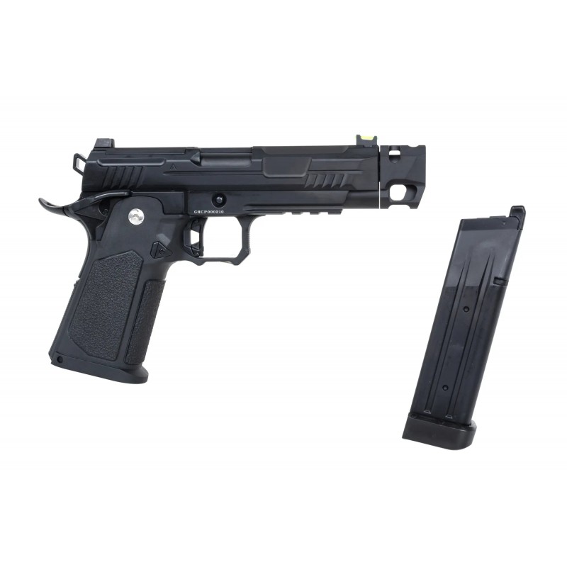 Pistolet ASG Arcturus Vanguard 4.3" Hi-Capa GBB Optics Ready z kompensatorem Czarny