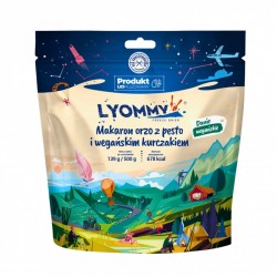 Makaron Lyommy orzo z pesto i wegańskim kurczakiem 500 g