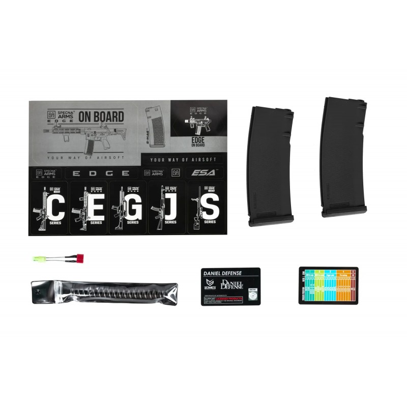 Karabinek ASG Specna Arms Daniel Defense® RIS III 10.5'' SA-C27 CORE™ HAL ETU™ Gen.2 Czarny