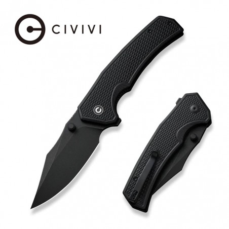 Nóż składany Civivi Vexillum Black G10, Black Stonewashed Nitro-V (C23003D-1) Nóż składany Civivi Vexillum Black G10, Black Stonewashed Nitro-V (C23003D-1)