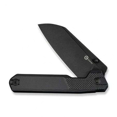 Nóż składany Civivi Hid Black G10, Black Stonewashed 14C28N by Ostap Hel (C23008-1)