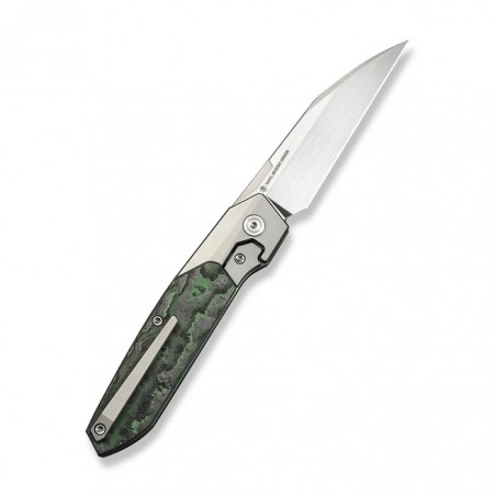 Nóż składany WeKnife Brr15 Gray Titanium/Jungle Wear Fat Carbon, Hand Rubbed Satin M390 by Rafal Brzeski (WE24007-4) Nóż składany WeKnife Brr15 Gray Titanium/Jungle Wear Fat Carbon, Hand Rubbed Satin M390 by Rafal Brzeski (WE24007-4)