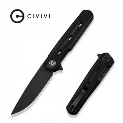 Nóż składany Civivi Navo Black G10, Black Stonewashed Nitro-V by Ostap Hel (C25015A-1)