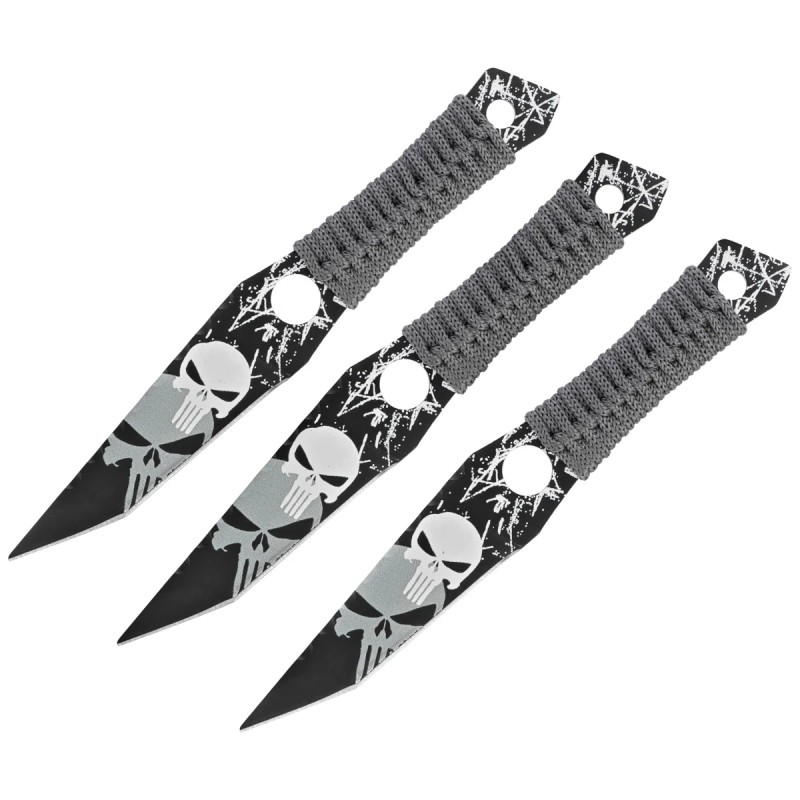 Nóż Martinez Albainox Gray Strung, Black/3D Design 3Cr13Mov (32548)