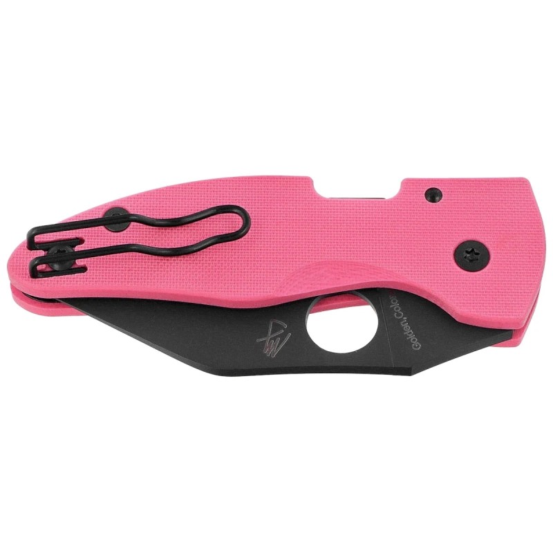 Nóż składany Spyderco MicroJimbo Sprint Run Pink G10, Black CPM S30V by Michael Janich (C264GPNBKP)