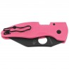 Nóż składany Spyderco MicroJimbo Sprint Run Pink G10, Black CPM S30V by Michael Janich (C264GPNBKP)