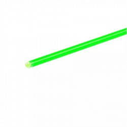 Światłowód zielony o średnicy 1,5 mm, długości 10 cm