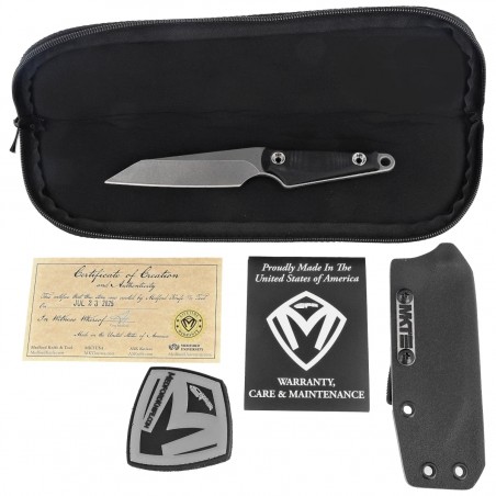 Nóż Medford UDT Pro Black G10, Std HW, Tumbled 20CV by Greg Medford (MK114VTQ-08KB-SPQ3-Q4)