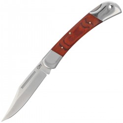 Nóż składany Herbertz CJH Pakka Wood/Steel, Satin 420 (10000334)
