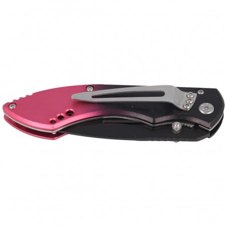 Nóż składany Herbertz CJH Red Aluminium/Black ABS, Black 420 (10000336)