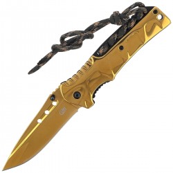 Nóż składany Herbertz CJH Golden Steel, Golden 3Cr13MoV (ART000135)