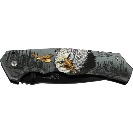 Nóż składany Herbertz CJH 3D Eagle, Black 420 (ART000142)