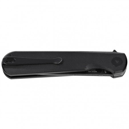 Nóż składany Bestechman Flick Black G10, Black Stonewashed D2 by Ostap Hel (BMK13H)