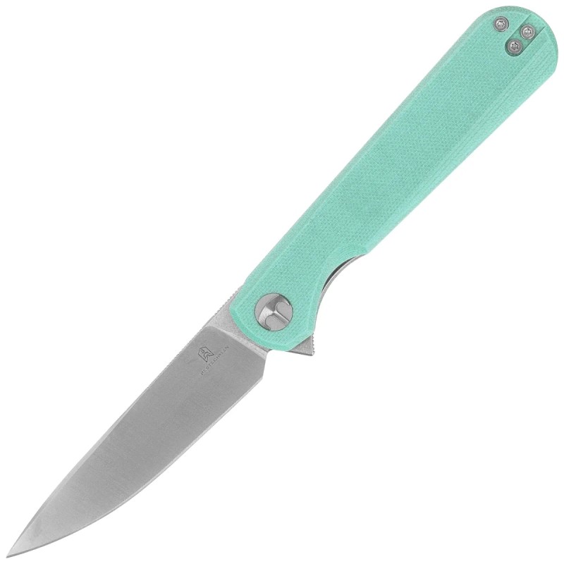 Nóż składany Bestechman Flick Aqua G10, Satin/Stonewashed D2 by Ostap Hel (BMK13D)