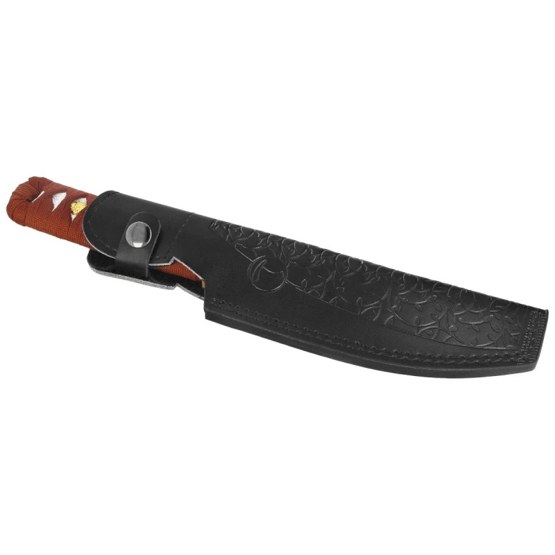 Sztylet japoński Tokisu Brown String, CNC Damascus (32624)