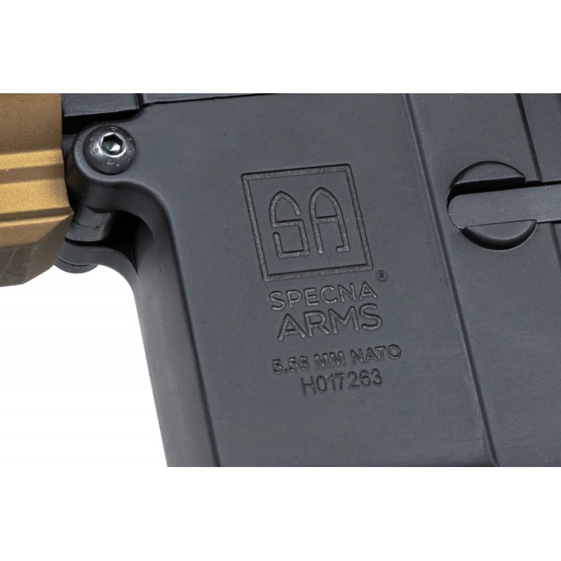 Karabinek ASG Specna Arms SA-PH20 PRIME™ Aster II ETU z silnikiem bezszczotkowym Chaos Bronze