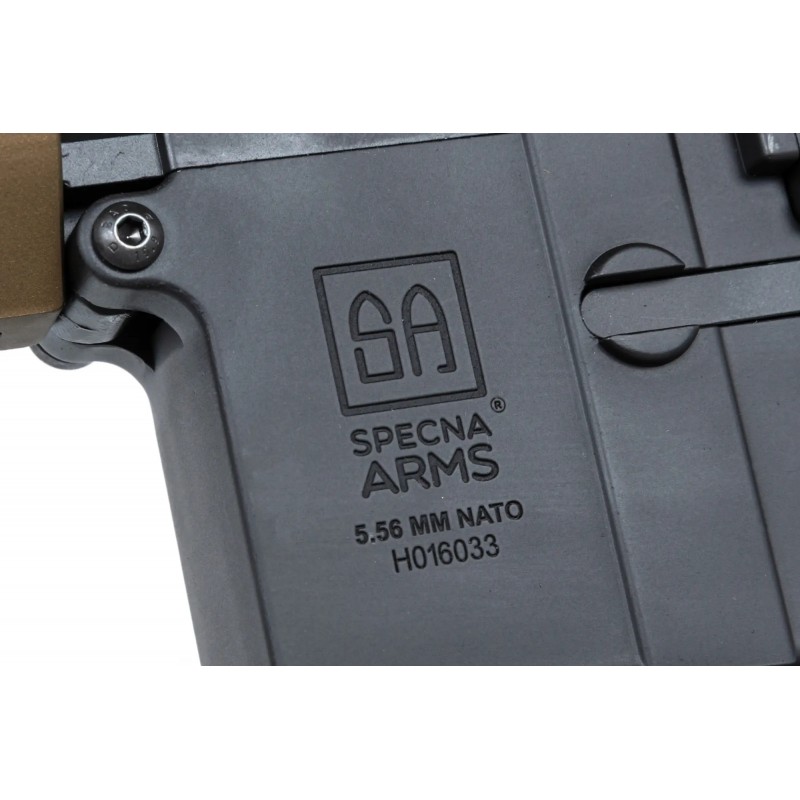 Karabinek ASG Specna Arms SA-PH22 PRIME™ Aster II ETU z silnikiem bezszczotkowym Chaos Bronze
