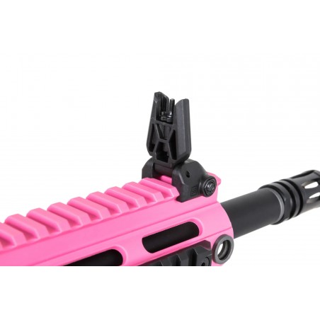 Karabinek ASG Specna Arms SA-F04-RL FLEX™ BLDC™ Light Ops Stock/  HAL ETU™  Gen. 2 Różowy