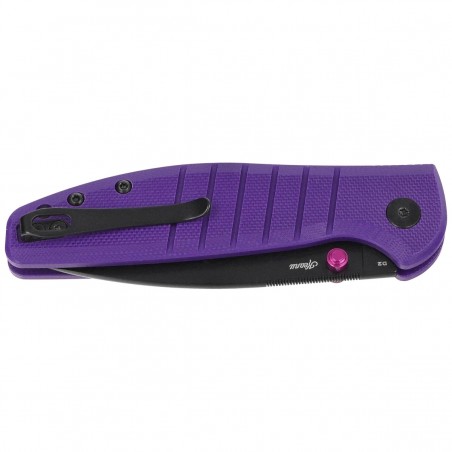 Nóż składany Bestechman Goodboy Jr. Purple G10, Black PVD D2 by Keanu Alfaro (BMK10G)