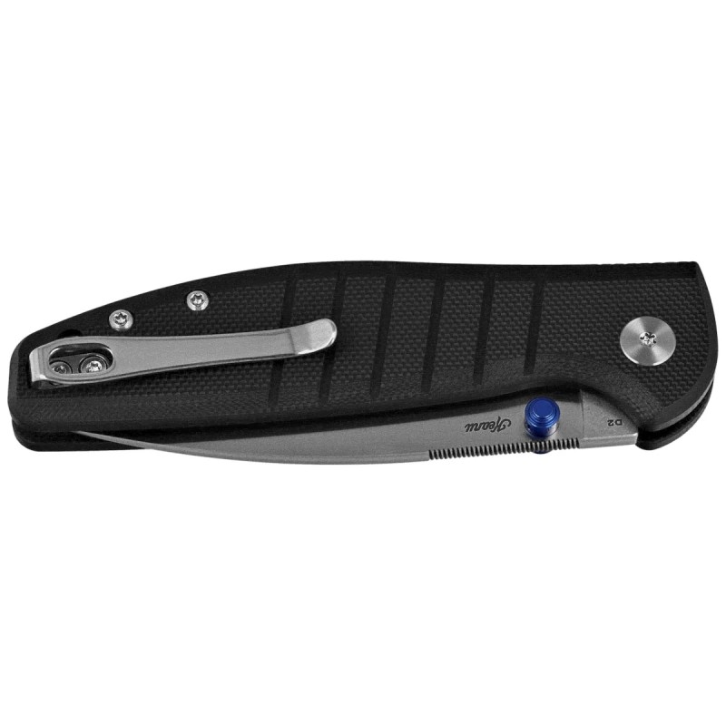 Nóż składany Bestechman Goodboy Jr. Black G10, Satin/Stonewashed D2 by Keanu Alfaro (BMK10A)