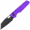 Nóż składany Bestechman Guardian Purple G10, Black PVD D2 (BMK11H)
