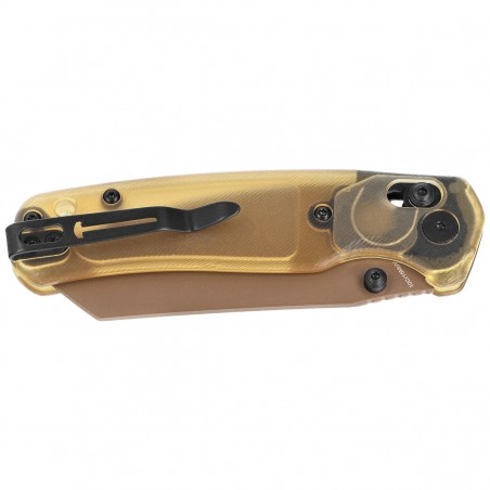 Nóż składany Bestechman Cicada's Wing Bead Blasted Ultem, Gold Painted 10Cr15MoV (BMK06D)