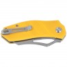 Nóż składany Kubey Ceyx Yellow G10, Satin D2 (KU335E)