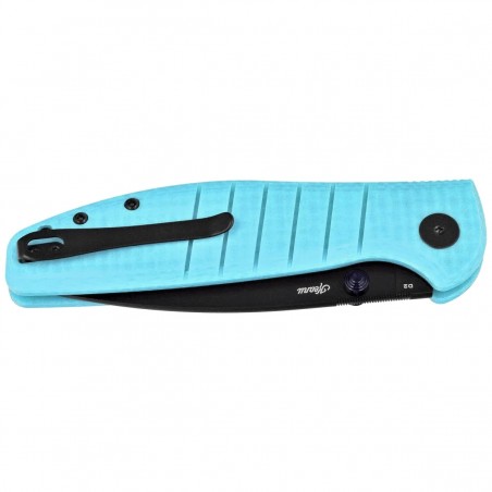 Nóż składany Bestechman Goodboy Blue G10, Grey DLC D2 by Keanu  Alfaro (BMK04C)