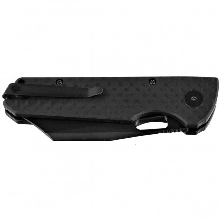 Nóż składany Bestechman Guardian Black G10 w/ Carbon Fiber Pattern, Black PVD D2 (BMK11E)