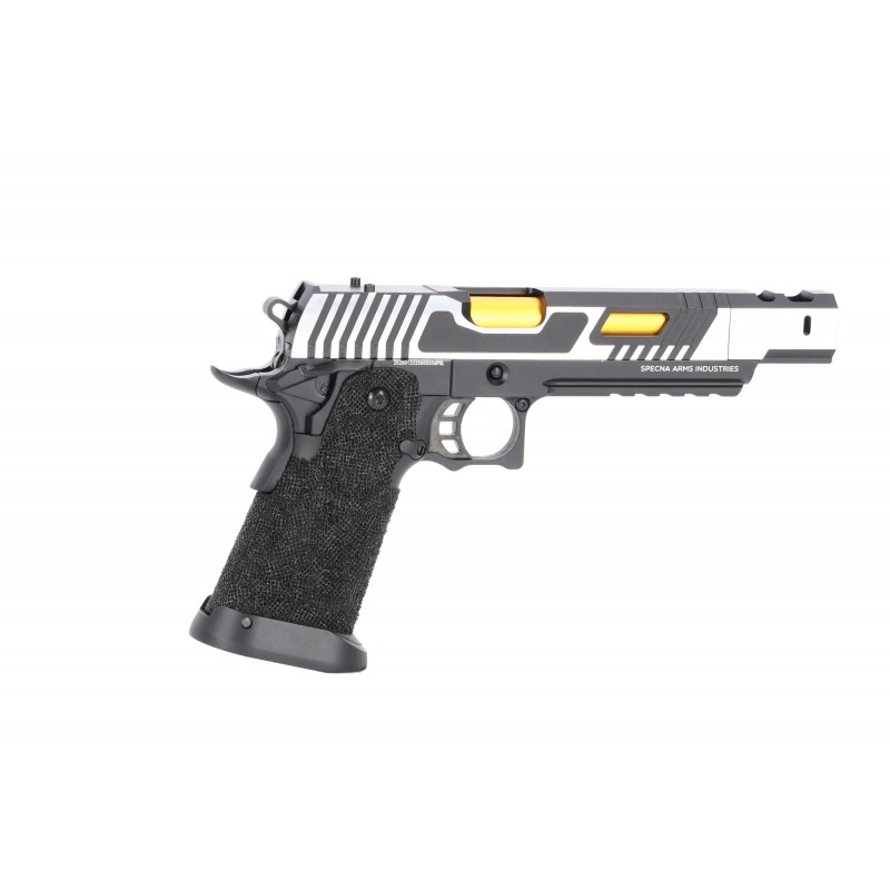 Pistolet ASG Specna Arms SA-VGP20 VAPOR™ Optics Ready Czarno-Srebrny