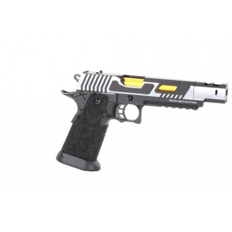 Pistolet ASG Specna Arms SA-VGP20 VAPOR™ Optics Ready Czarno-Srebrny Pistolet ASG Specna Arms SA-VGP20 VAPOR™ Optics Ready Czarno-Srebrny
