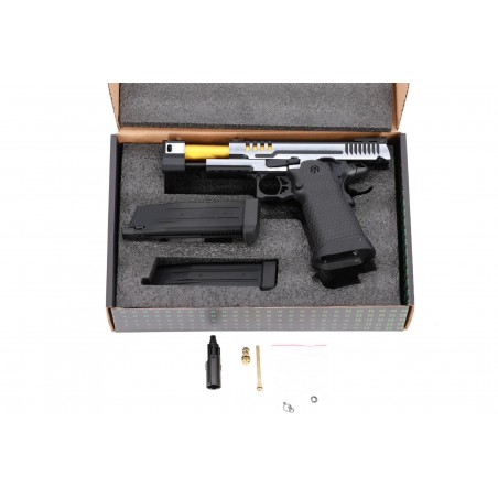 Pistolet ASG Specna Arms SA-VGP24 VAPOR™ Czarno-Srebrny Pistolet ASG Specna Arms SA-VGP24 VAPOR™ Czarno-Srebrny
