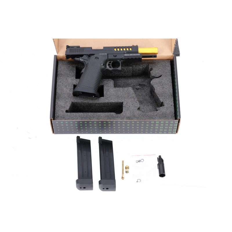 Pistolet ASG Specna Arms SA-VGP25 VAPOR™ Czarno-Złoty