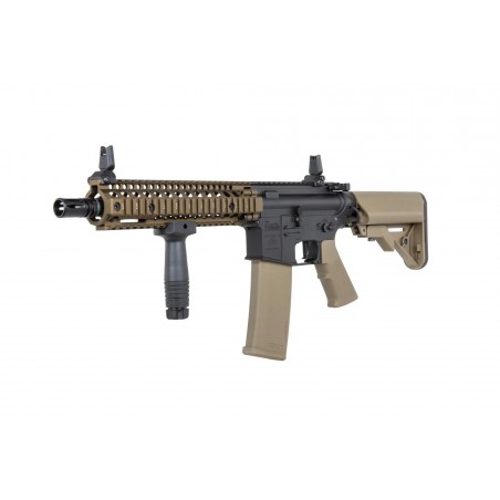 Karabinek ASG Specna Arms Daniel Defense® MK18 SA-P19 Prime™ Aster II ETU z silnikiem bezszczotkowym Chaos Bronze Karabinek ASG Specna Arms Daniel Defense® MK18 SA-P19 Prime™ Aster II ETU z silnikiem bezszczotkowym Chaos Bronze